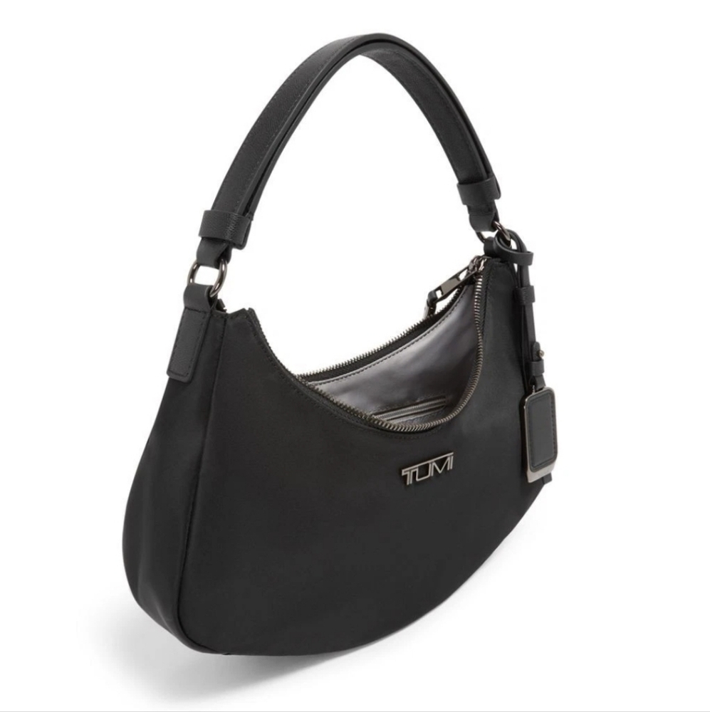 TUMI Camilla Voyageur Bag Gunmetal Black New